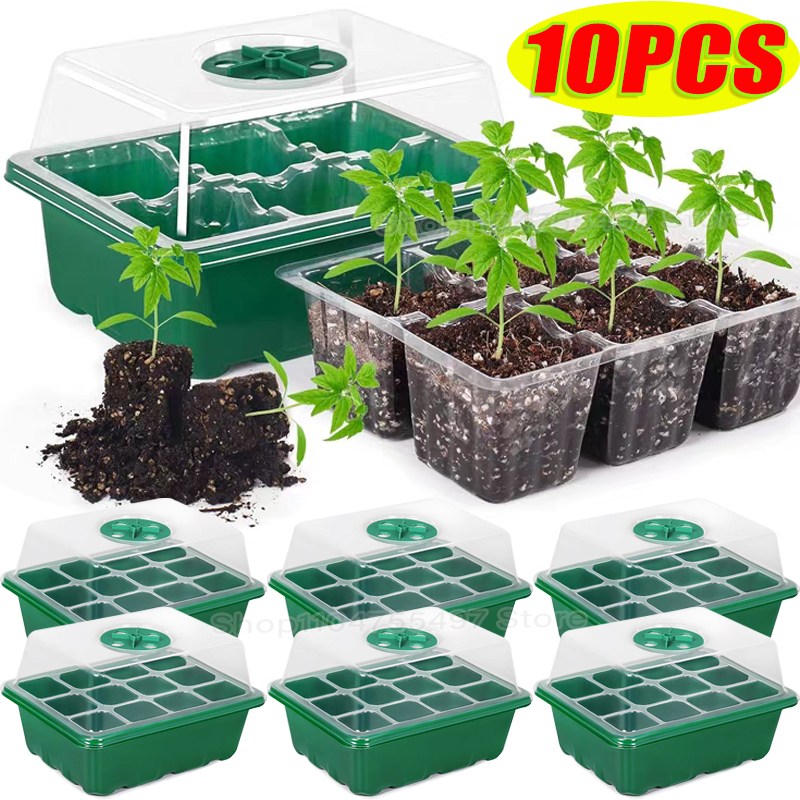 Seed Starter Kit with Adjustab - Dome Propagation Kit 评论和价格