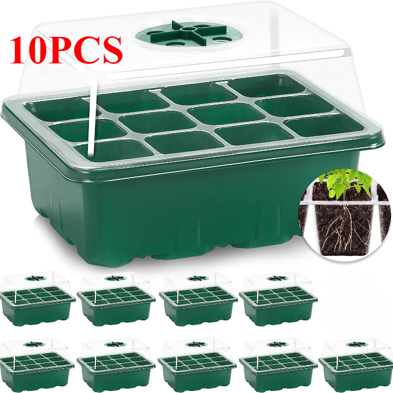 10PCS Seedling Trays Seed Star - Dome Propagation Kit 评论和价格