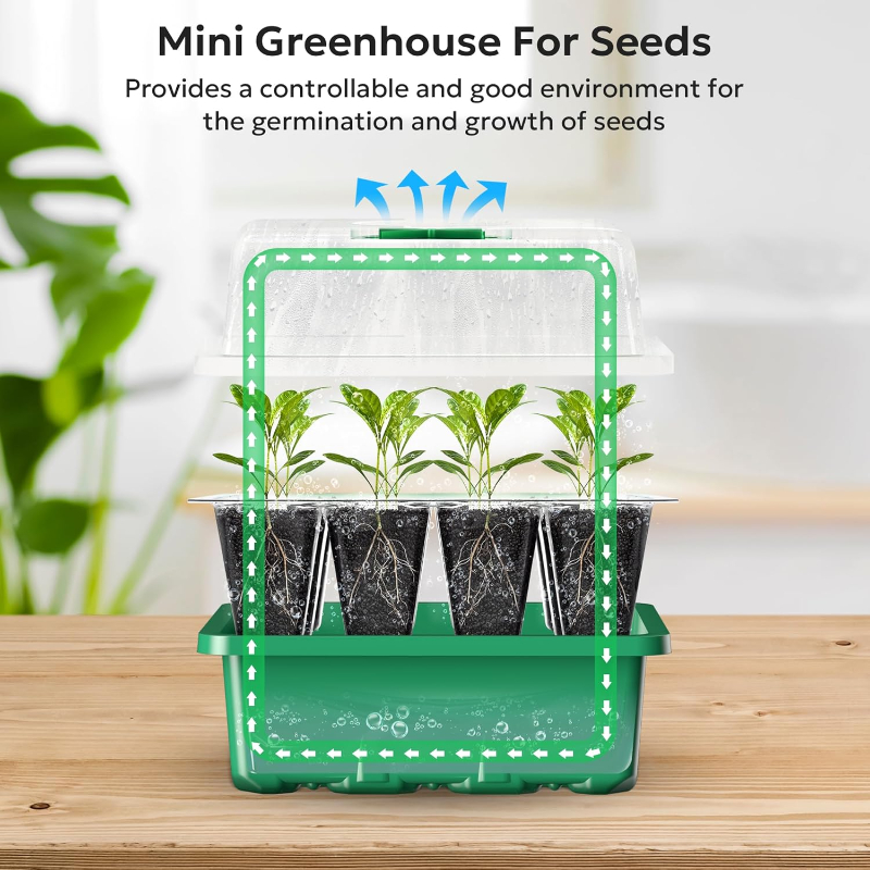 10PCS Seedling Trays Seed Star - Dome Propagation Kit 评论和价格