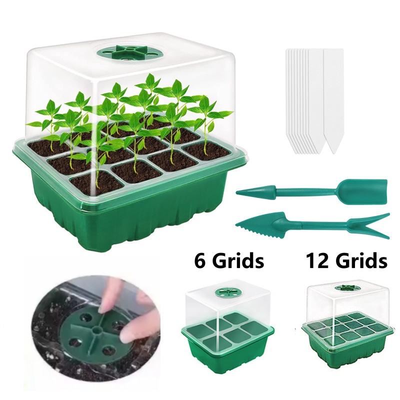 Seed Starter Tray Mini Greenho - Dome Propagation Kit 评论和价格