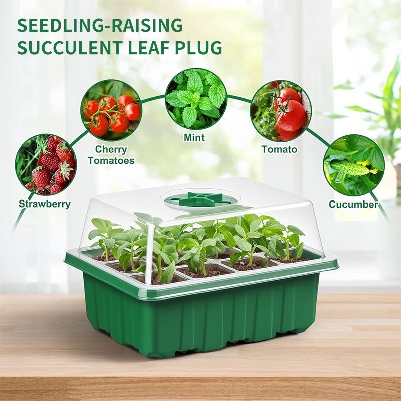 Seed Starter Tray Mini Greenho - Dome Propagation Kit 评论和价格