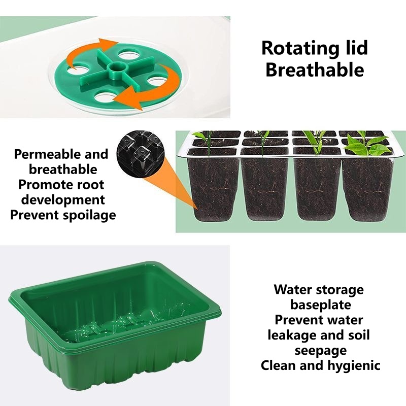 Seed Starter Tray Mini Greenho - Dome Propagation Kit 评论和价格