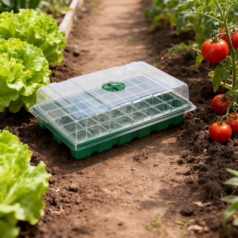 1/5-Piece Seedling Tray Kit -  - Dome Propagation Kit 评论和价格