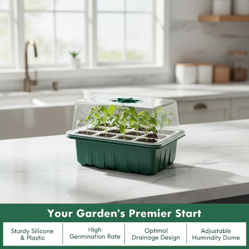 1Set Seed Starter Tray Mini Gr - Dome Propagation Kit 评论和价格
