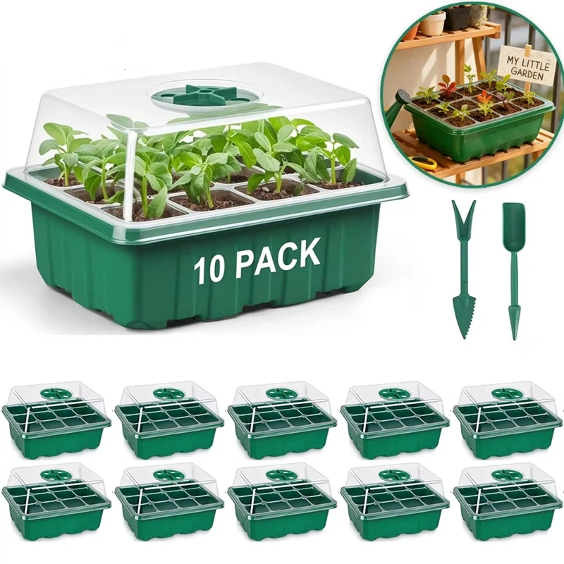 Seed Starter Tray Mini Greenho - Dome Propagation Kit 评论和价格