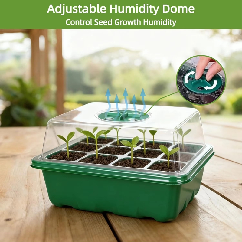 Seed Starter Tray Mini Greenho - Dome Propagation Kit 评论和价格